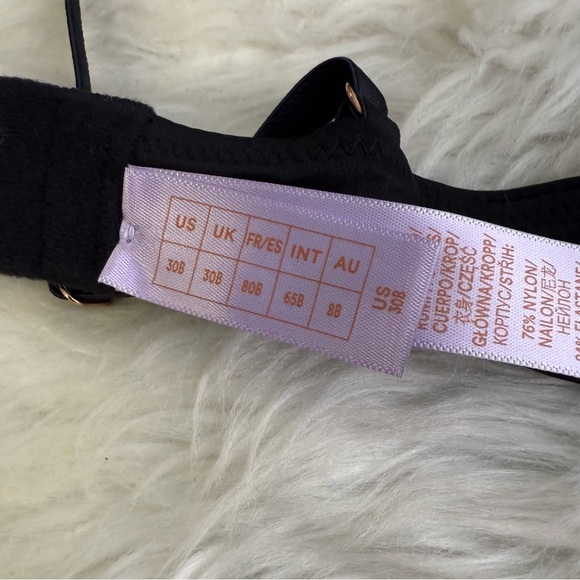 Savage x Fenty NEW MICROFIBER PUSH-UP BRA Size 30B NWT - Picture 3 of 3